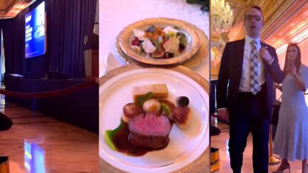 Trump Staffer Shuts Down Outlaw Livestream Inside Mar-a-lago — After Half Hour of Hot Mic Chatter