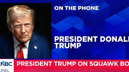 Trump Tells CNBC The One Thing 'Nobody Ever Talks About' But Him 'So I'm Sure It's Not Correct'