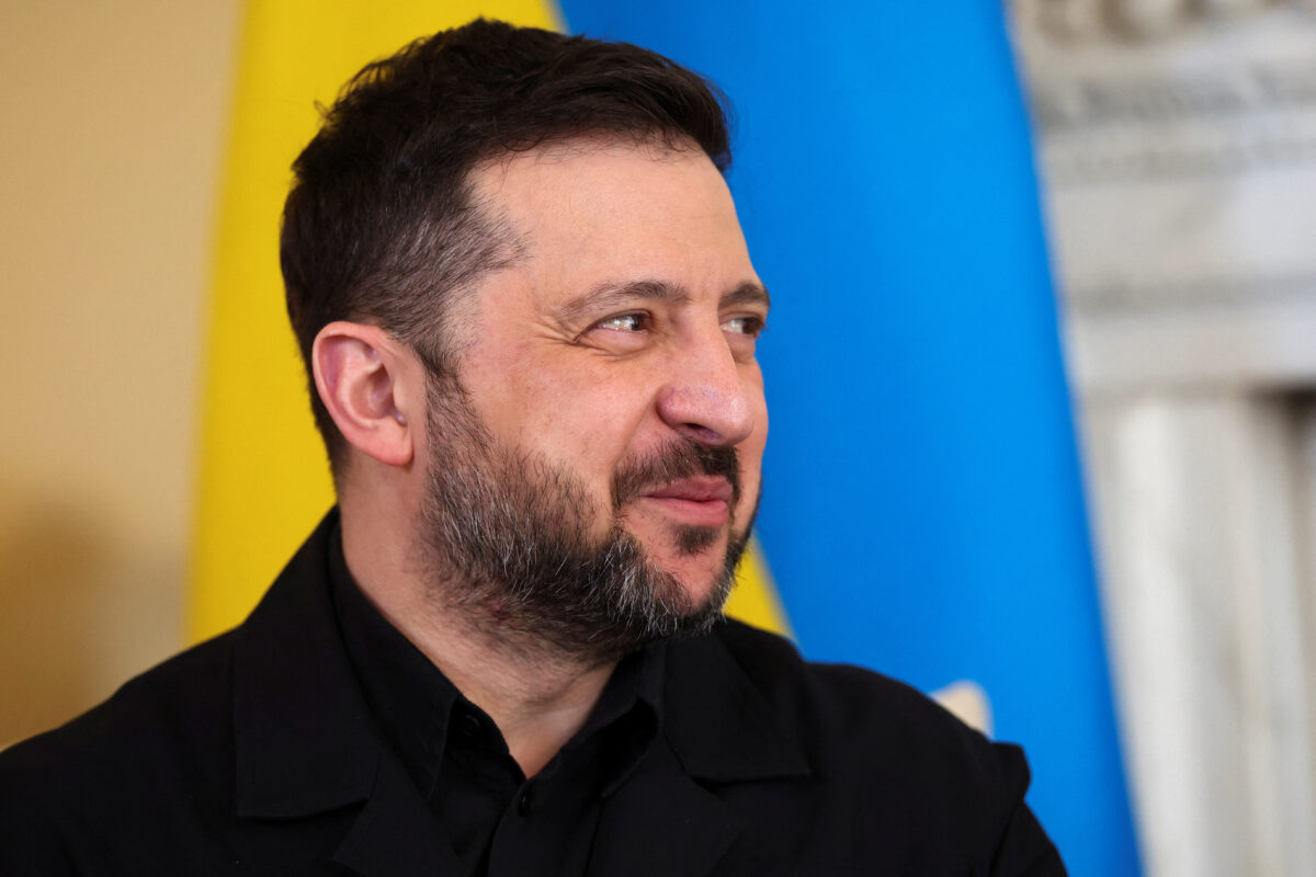 Ukrainian President Volodymyr Zelenskyy
