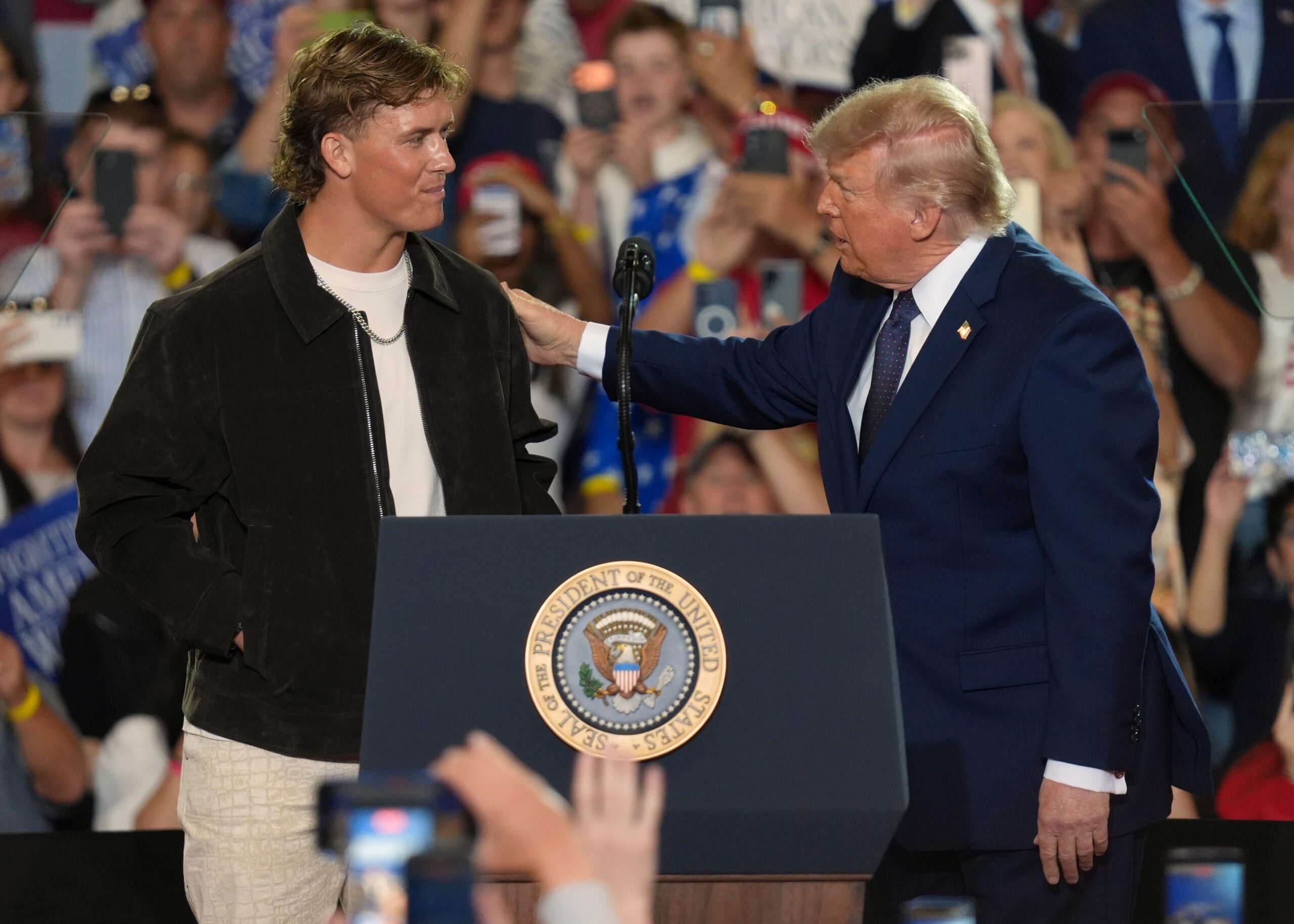 Donald Trump, Jaxson Dart