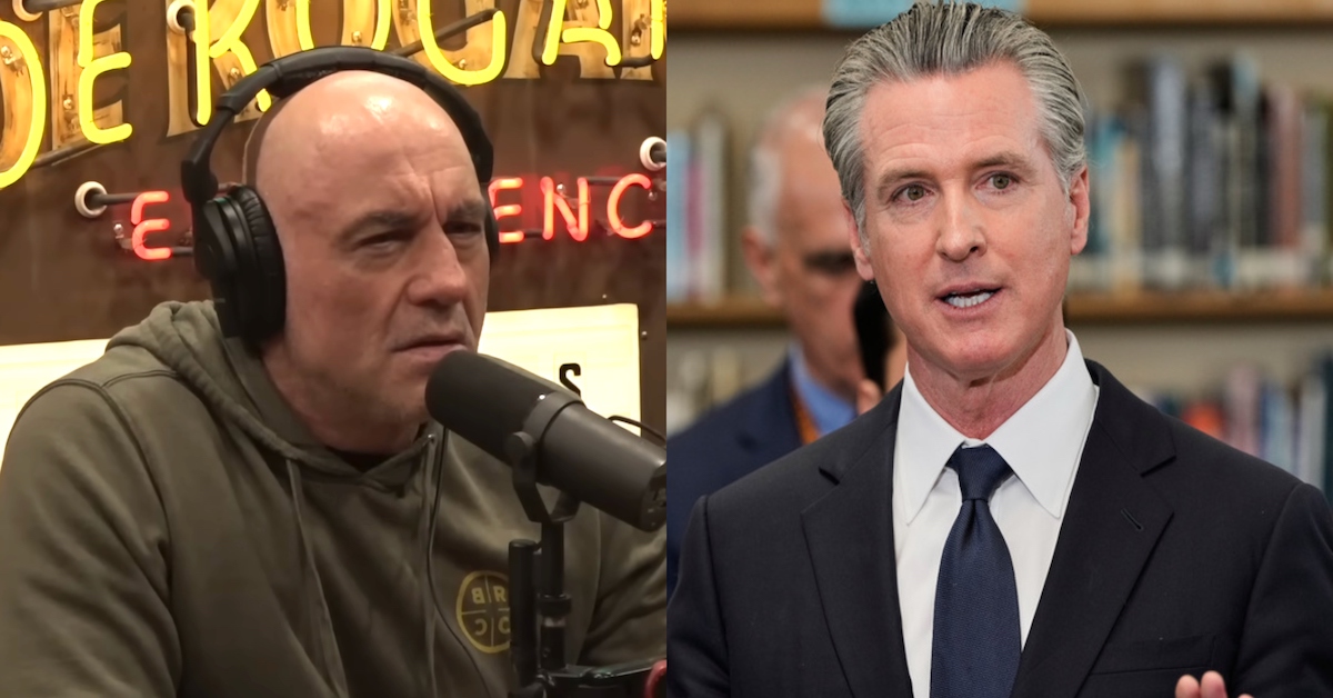 'TOO CHICKEN' Joe Rogan and Gavin Newsom Feud Heats Up