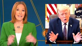 Jen Psaki Roasts Trump Over 'Nipple Abuse' Meeting — In Same Situation Room as Bin Laden Raid