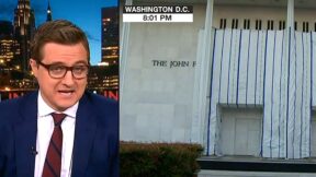 MS NOW's Chris Hayes Trashes Trump Over Kennedy Center Tarp 'Is He Humiliated'