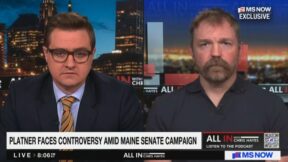 Chris Hayes and Graham Platner