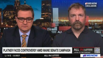 Chris Hayes and Graham Platner
