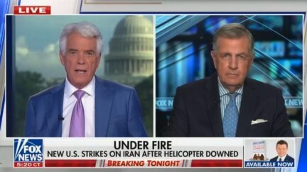 John Roberts and Brit Hume