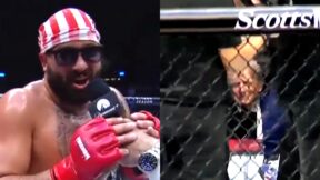 Splitscreen Shows Trump Smiled At Josh Hokit Attack on Michelle Obama at UFC — But Then...