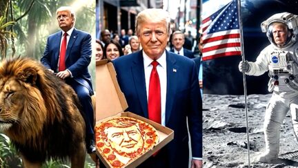 Trump Drops Bonkers AI Slop Bop With Insane Visuals — Riding A Lion, On the Moon, and More —In Early Morning Post