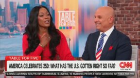 cari champion and arthur aidala on table for five