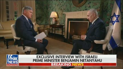 Sean Hannity, Benjamin Netanyahu
