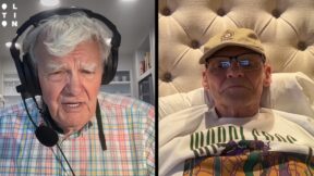 Al Hunt and James Carville hosting Politics War Room podcast