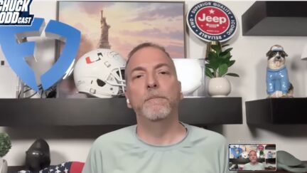 Chuck Todd on his podcast