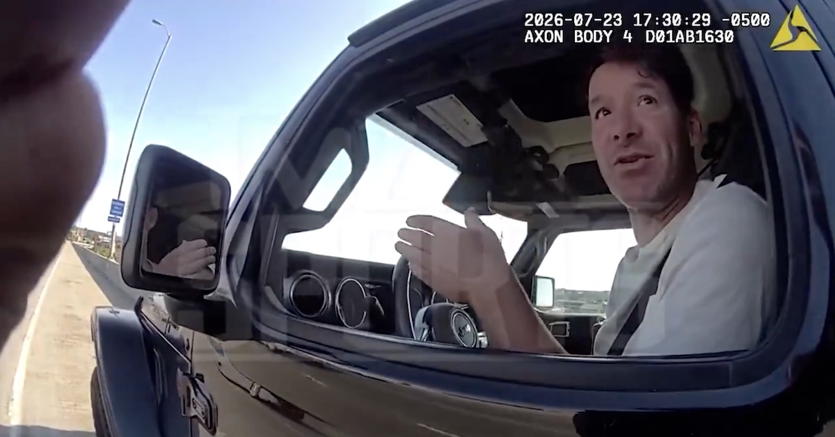 Bodycam footage from Tony Romo OWI Arrest