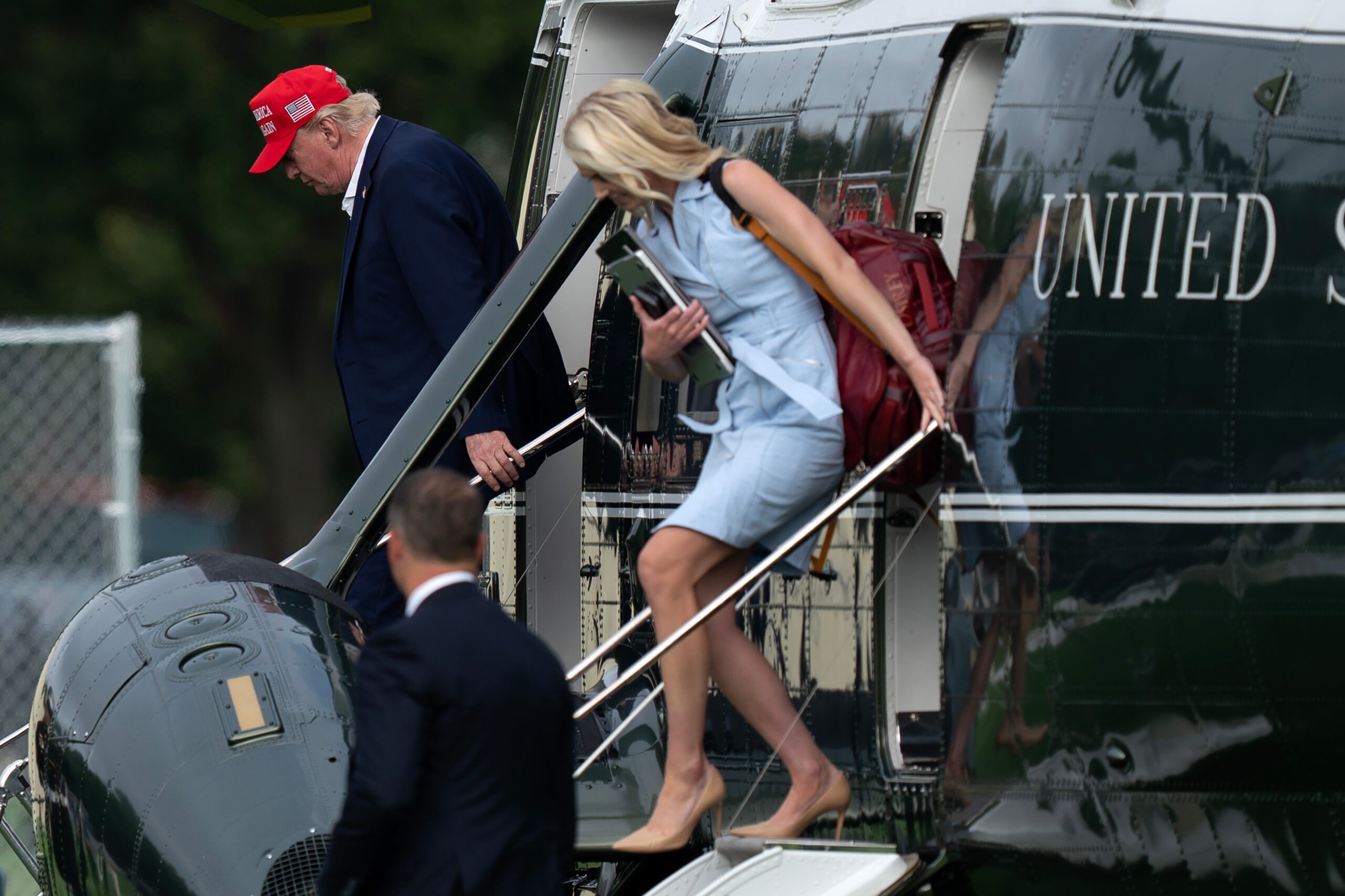Trump and Natalie Harp