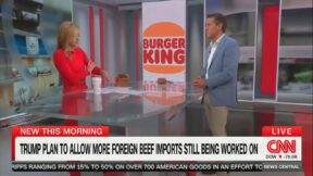 Kate Bolduan and burger king's tim curtis