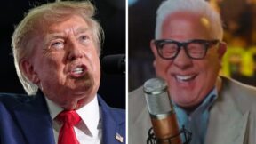 Donald Trump and Glenn Beck