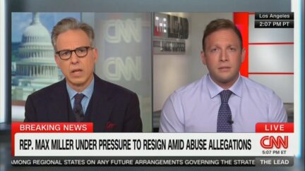 Jake Tapper and Max Miller