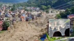 Tibet mudslide