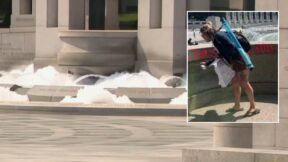 WWII Memorial vandalism