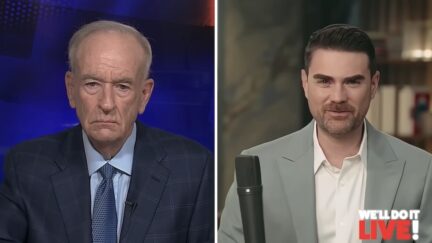 Bill O'Reilly interviewing Ben Shapiro on We'll Do It LIVE! podcast