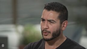 Abdul El-Sayed being interviewed on CBS News