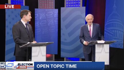 Seth Moulton and Ed Markey
