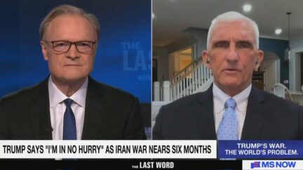 Lawrence O'Donnell interviewing Mark Hertling