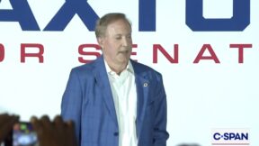 Ken Paxton at Texas campaign rally