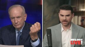 Bill O'Reilly interviewing Ben Shapiro