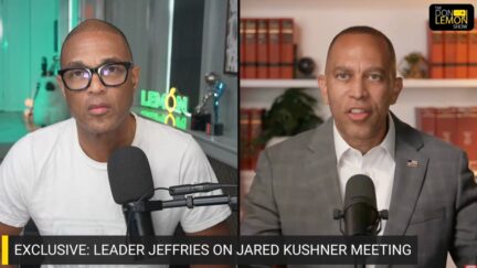 Don Lemon and Hakeem Jeffries
