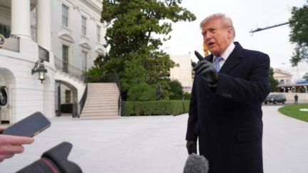 Trump at White House