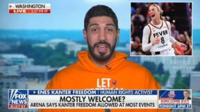 Enes Kanter Freedom revealed Sophie Cunningham texted him after he was booted from a recent WNBA game