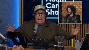 Adam Carolla accused Colin Kaepernick of overcompensating for growing up with two White, adoptive parents by sporting a 