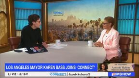 Jacob Soboroff, Karen Bass