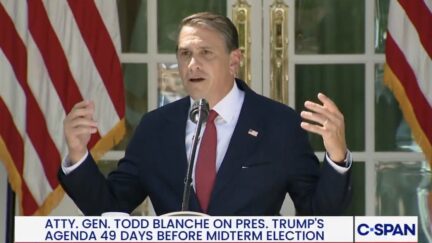 Todd Blanche press conference