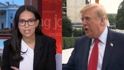 Akayla Gardner and Donald Trump