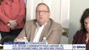 Paul LePage speaking