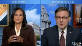 Kristen Welker, Mike Johnson