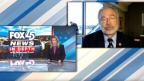 Andy Harris confronted by Mikenzie Frost