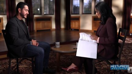 Kristen Welker with Abdul El-Sayed