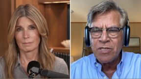 Nicolle Wallace interviewing Aaron Sorkin
