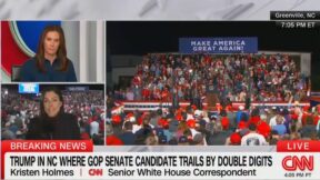 Erin Burnett and Kristen Holmes on CNN