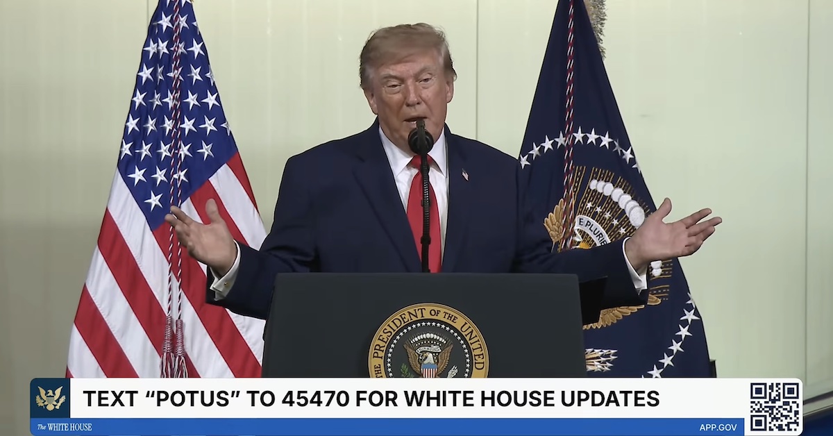 Donald Trump speaking in Texas 