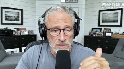 Jon Stewart hosting The Weekly Show