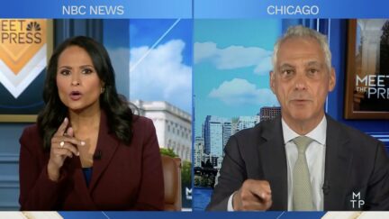 Kristen Welker, Rahm Emanuel