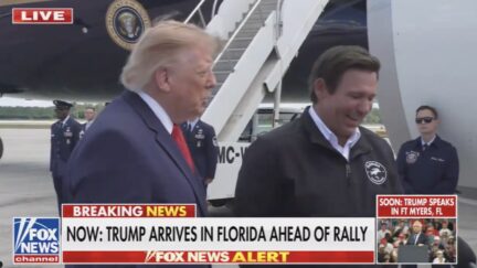 Donald Trump, Ron DeSantis